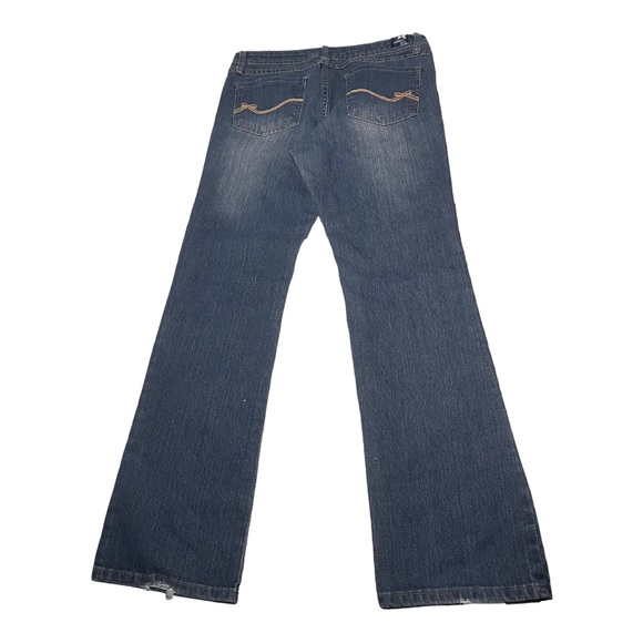 Vintage Tommy Girl Jeans Juniors Size 9R Bootcut Blue Stretch Denim FREE SHIP! - Picture 3 of 5